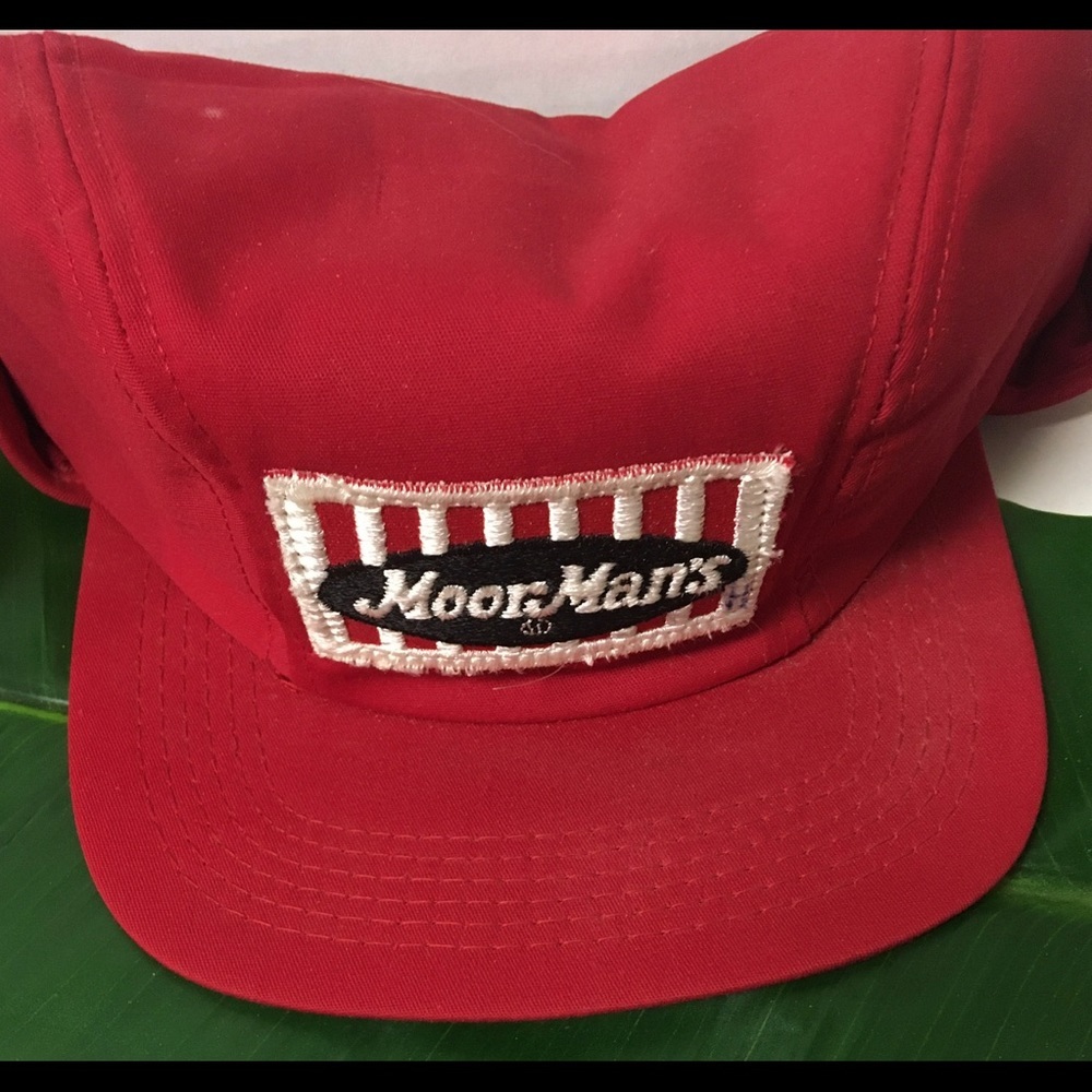 Vintage Moor Man’s Red Flap Hat Cap​